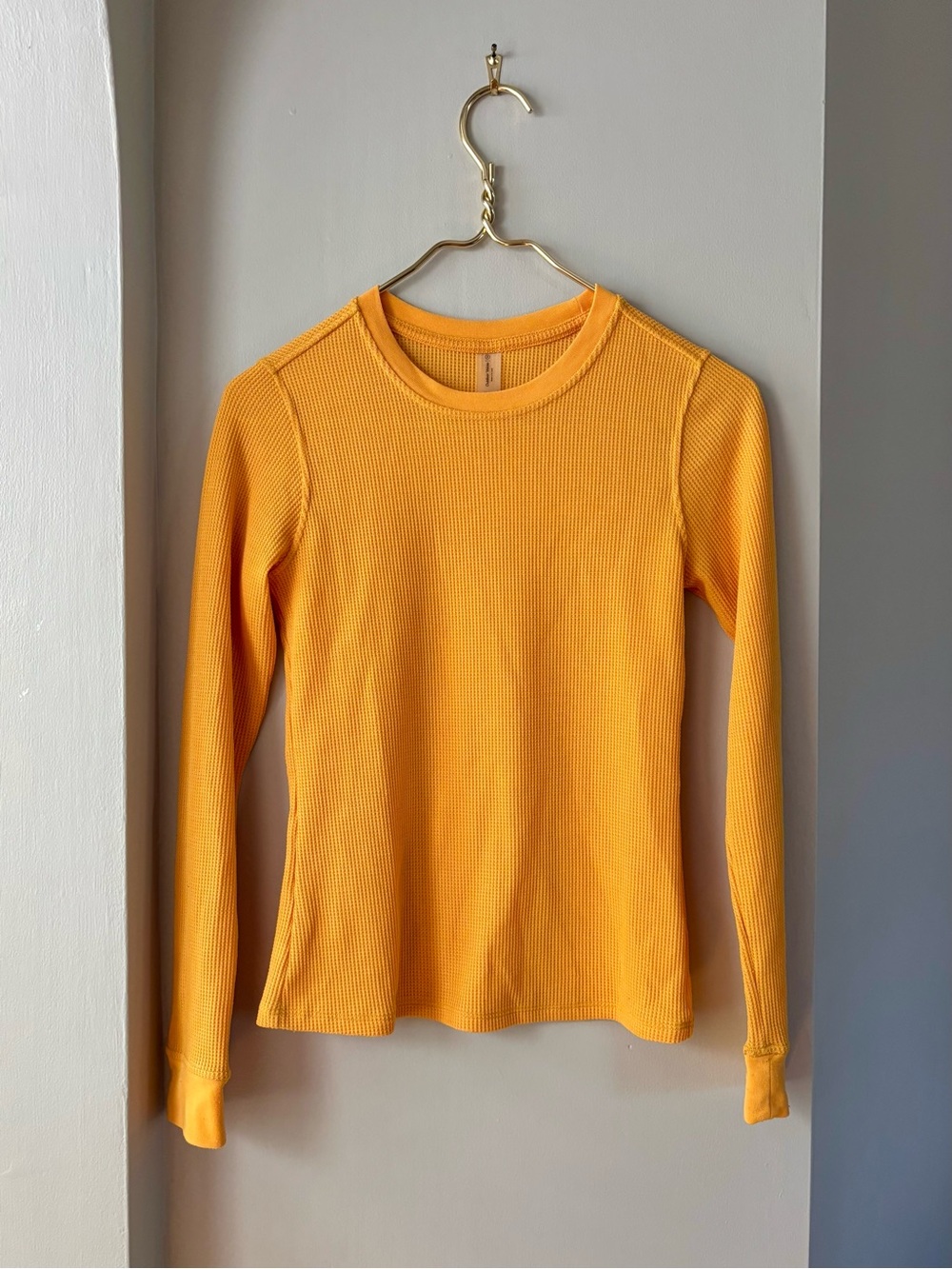 FastTrack Waffle Knit Longsleeve Thermal, size XS